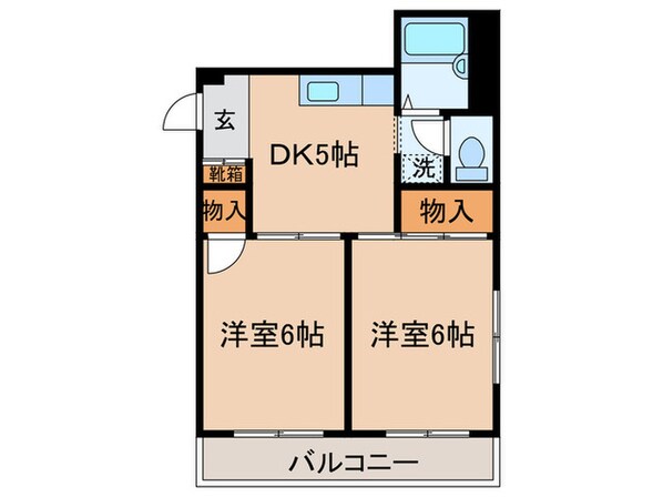 海老民ビルの物件間取画像